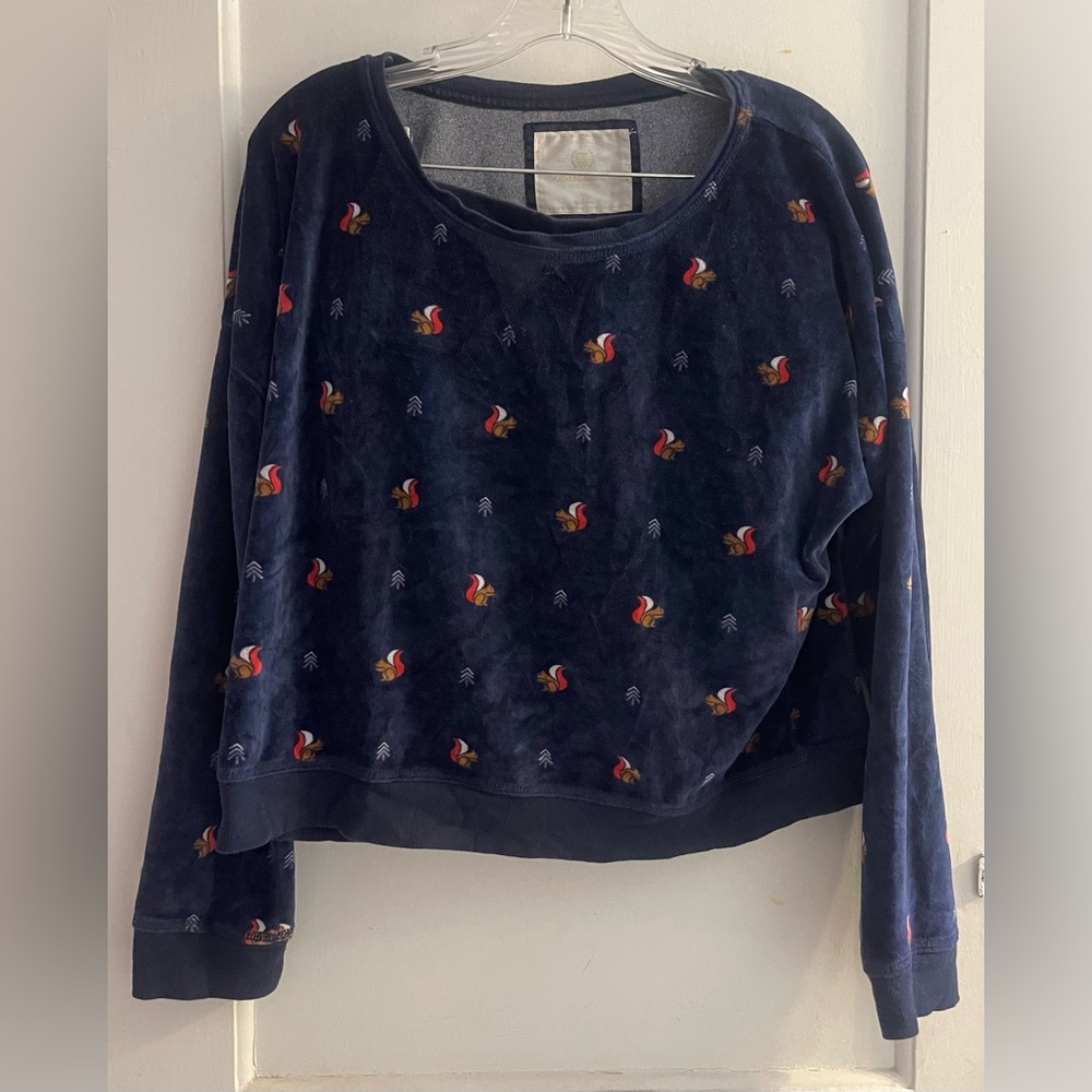 Abercrombie & Fitch Squirrel Pajama Set Size L